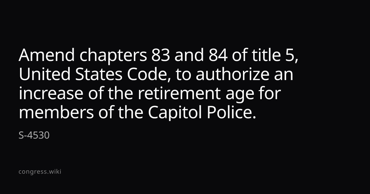 Amend chapters 83 and 84 of title 5, United States Code, to authorize ...