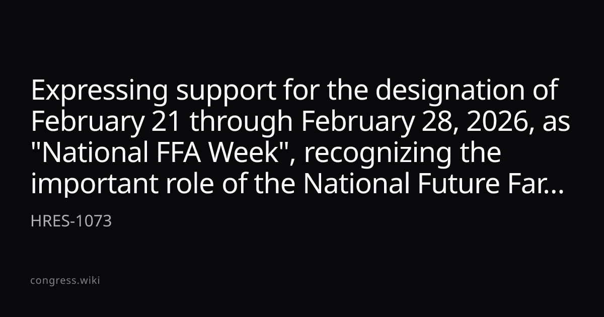 Expressing support for the designation of February 21 through February ...